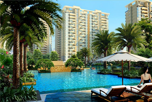 辛中公园旁楼盘位置（辛中官网）